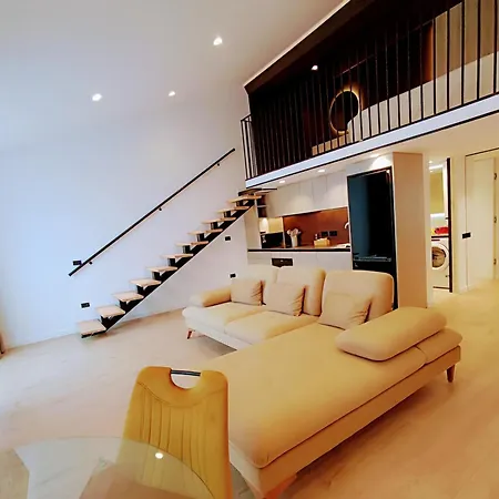Apartment Sunset Retreat Stylish Loft By The Park Tirana