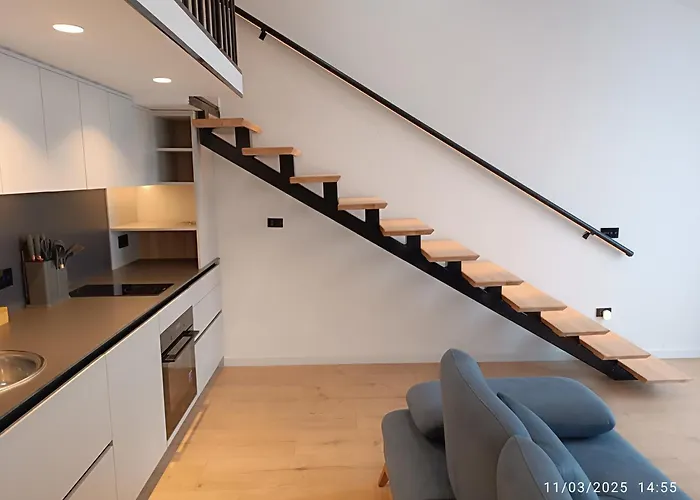 Sunset Retreat Stylish Loft By The Park Apartment Tirana