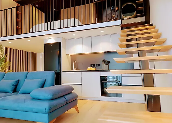 Sunset Retreat Stylish Loft By The Park Apartment Tirana