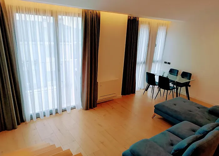 Apartmán Sunset Retreat Stylish Loft By The Park