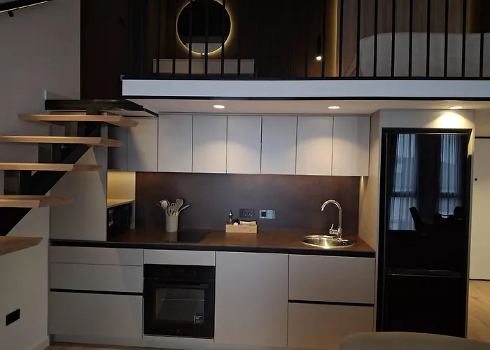 Apartmán Sunset Retreat Stylish Loft By The Park