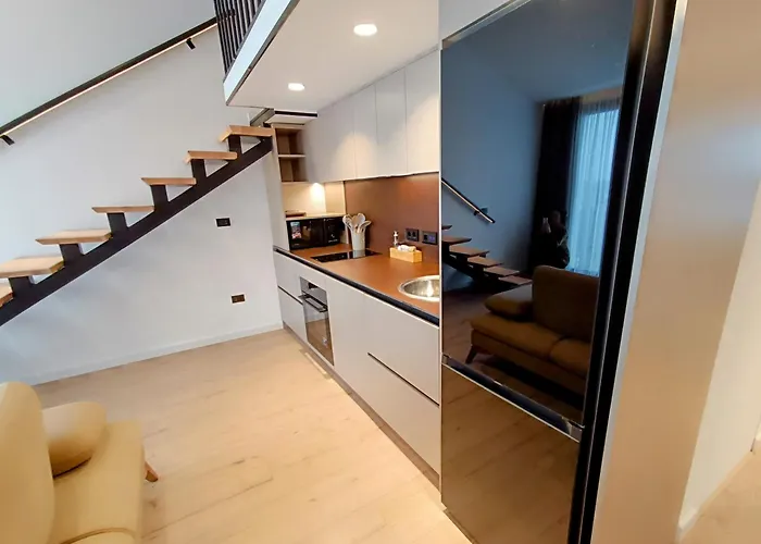 Sunset Retreat Stylish Loft By The Park Tirana